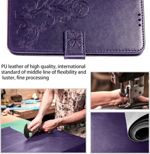 ETUI POKROWIEC OPPO A2 5G CASE ZAMKYNAY Z KLAPKĄ FIOLETOWY MIEJSCE NA KARTY ETUI POKROWIEC OPPO A2 5G CASE ZAMKYNAY Z KLAPKĄ FIOLETOWY MIEJSCE NA KARTY