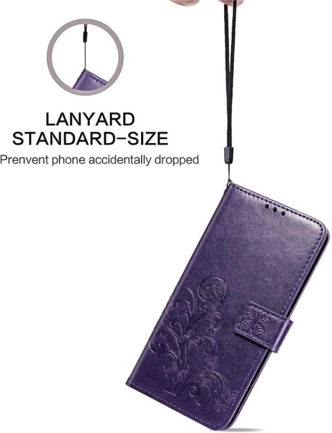 ETUI POKROWIEC OPPO A2 5G CASE ZAMKYNAY Z KLAPKĄ FIOLETOWY MIEJSCE NA KARTY ETUI POKROWIEC OPPO A2 5G CASE ZAMKYNAY Z KLAPKĄ FIOLETOWY MIEJSCE NA KARTY