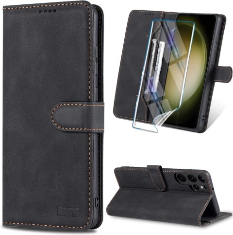 ETUI POKROWIEC SAMSUNG GALAXY S23 ULTRA CZARNE ZAMYKANE Z KLAPKĄ SM-G988B ETUI POKROWIEC SAMSUNG GALAXY S23 ULTRA CZARNE ZAMYKANE Z KLAPKĄ SM-G988B