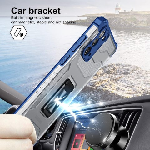 ETUI SAMSUNG GALAXY NOTE 20 ULTRA NIEBIESKIE BEZBARWNE PLECKI +PIERŚCIEŃ ETUI SAMSUNG GALAXY NOTE 20 ULTRA NIEBIESKIE BEZBARWNE PLECKI +PIERŚCIEŃ