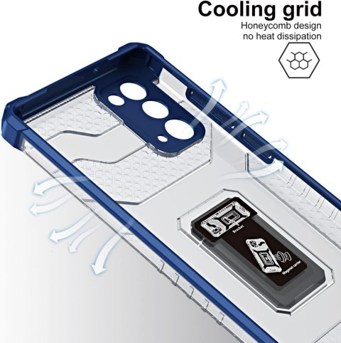 ETUI SAMSUNG GALAXY NOTE 20 ULTRA NIEBIESKIE BEZBARWNE PLECKI +PIERŚCIEŃ ETUI SAMSUNG GALAXY NOTE 20 ULTRA NIEBIESKIE BEZBARWNE PLECKI +PIERŚCIEŃ