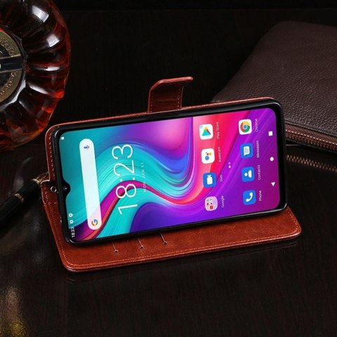 ETUI Z KLAPKĄ DO DOOGEE X96 PRO 6.52" POMARAŃCZOWY EKOSKÓRA ELEGANCKI STYL ETUI Z KLAPKĄ DO DOOGEE X96 PRO 6.52" POMARAŃCZOWY EKOSKÓRA ELEGANCKI STYL