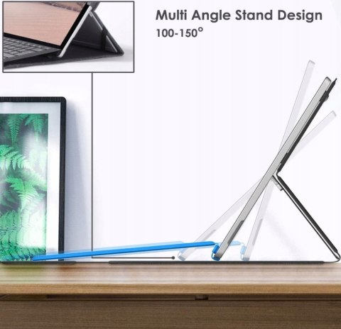 ETUI Z KLAPKĄ TABLET APPLE IPAD PRO 12.9" CASE BRĄZOWY SZARY TEKSTURA ETUI Z KLAPKĄ TABLET APPLE IPAD PRO 12.9" CASE BRĄZOWY SZARY TEKSTURA