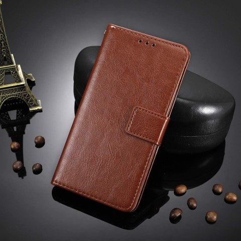 ETUI Z KLAPKĄ ULEFONE NOTE 10 6.52" CASE BRĄZOWY Z EKOSKÓRY ELEGANCKI ETUI Z KLAPKĄ ULEFONE NOTE 10 6.52" CASE BRĄZOWY Z EKOSKÓRY ELEGANCKI