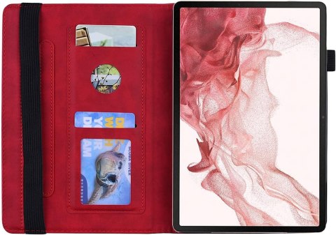 ETUI ZAMYKANE SAMSUNG GALAXY TAB S8 2022/ TAB S7 2020 CZERWONA MANDALA ETUI ZAMYKANE SAMSUNG GALAXY TAB S8 2022/ TAB S7 2020 CZERWONA MANDALA