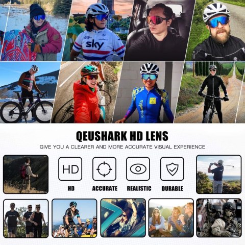 OKULARY SPORTOWE POLARYZOWANE ROWEROWE MTB BIEGANIE KOLARSTWO CZARNE OKULARY SPORTOWE POLARYZOWANE ROWEROWE MTB BIEGANIE KOLARSTWO CZARNE