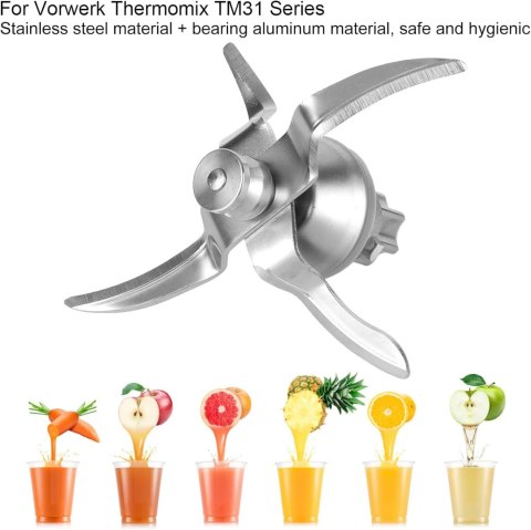 OSTRZE BLENDERA VORWERK THERMOMIX TM31 CZĘŚĆ ZAMIENNA STAL NIERDZEWNA OSTRZE BLENDERA VORWERK THERMOMIX TM31 CZĘŚĆ ZAMIENNA STAL NIERDZEWNA