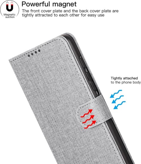 ZAMYKANE ETUI MOTOROLA MOTO G71 5G SZARY CASE Z KLAPKĄ MAGNETYCZNE ZAPIĘCIE ZAMYKANE ETUI MOTOROLA MOTO G71 5G SZARY CASE Z KLAPKĄ MAGNETYCZNE ZAPIĘCIE