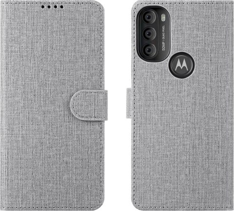 ZAMYKANE ETUI MOTOROLA MOTO G71 5G SZARY CASE Z KLAPKĄ MAGNETYCZNE ZAPIĘCIE ZAMYKANE ETUI MOTOROLA MOTO G71 5G SZARY CASE Z KLAPKĄ MAGNETYCZNE ZAPIĘCIE
