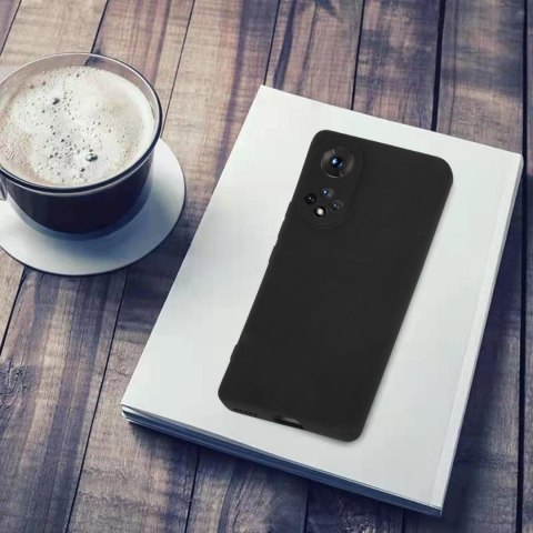 ZESTAW ETUI CZARNE SILIKONOWE HUAWEI NOVA 9 +SZKŁO HARTOWANE Z CZARNĄ RAMKĄ ZESTAW ETUI CZARNE SILIKONOWE HUAWEI NOVA 9 +SZKŁO HARTOWANE Z CZARNĄ RAMKĄ
