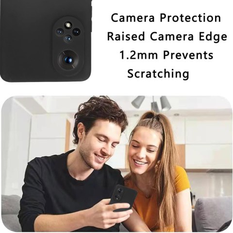 ZESTAW ETUI CZARNE SILIKONOWE HUAWEI NOVA 9 +SZKŁO HARTOWANE Z CZARNĄ RAMKĄ ZESTAW ETUI CZARNE SILIKONOWE HUAWEI NOVA 9 +SZKŁO HARTOWANE Z CZARNĄ RAMKĄ
