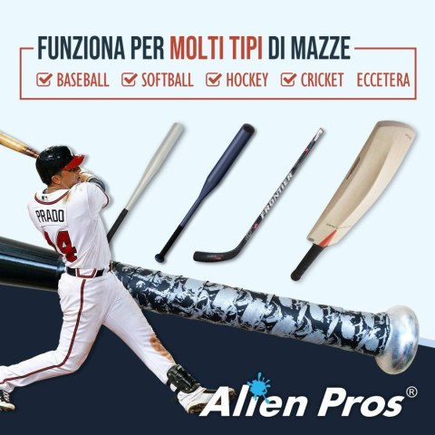 2x TAŚMA DO OWIJANIA UCHWYTÓW KIJÓW BASEBALL KRYKIET HOKEJ ALIEN PROS G-TAC 2x TAŚMA DO OWIJANIA UCHWYTÓW KIJÓW BASEBALL KRYKIET HOKEJ ALIEN PROS G-TAC