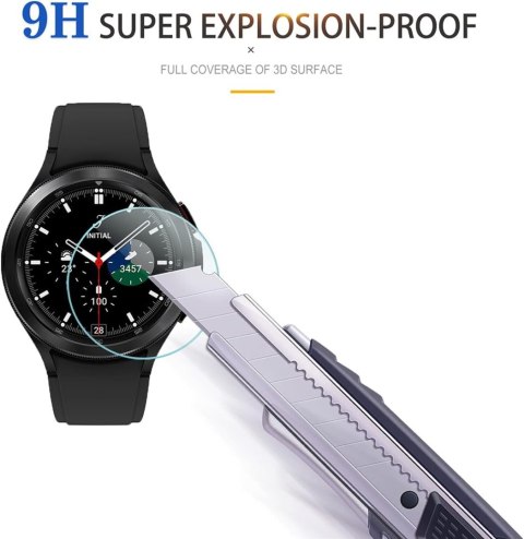 4X SZKŁO DO SAMSUNG GALAXY WATCH 4 CLASIC 46 MM (2021)/WATCH 3 45 MM (2020) 4X SZKŁO DO SAMSUNG GALAXY WATCH 4 CLASIC 46 MM (2021)/WATCH 3 45 MM (2020)