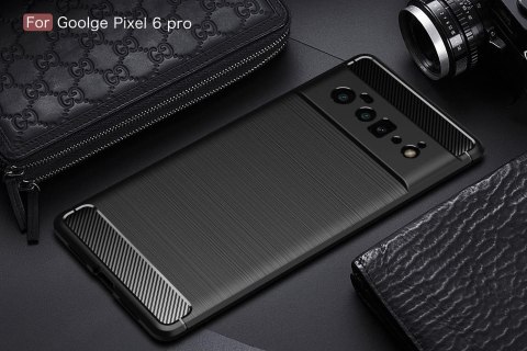 CASE ETUI DO GOOGLE PIXEL 6 PRO 2021 5G SILIKONOWE CZARNE PLECKI CASE ETUI DO GOOGLE PIXEL 6 PRO 2021 5G SILIKONOWE CZARNE PLECKI