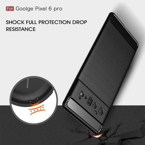 CASE ETUI DO GOOGLE PIXEL 6 PRO 2021 5G SILIKONOWE CZARNE PLECKI CASE ETUI DO GOOGLE PIXEL 6 PRO 2021 5G SILIKONOWE CZARNE PLECKI