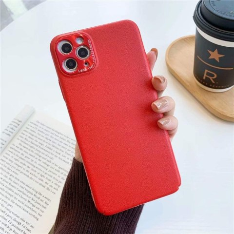 ETUI POKROWIEC APPLE IPHONE 11 PRO MAX CZERWONE SOLIDNE WYTRZYMAŁE PLECKI ETUI POKROWIEC APPLE IPHONE 11 PRO MAX CZERWONE SOLIDNE WYTRZYMAŁE PLECKI