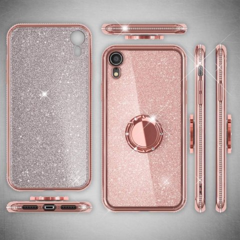 ETUI POKROWIEC APPLE IPHONE XR 6.06" CASE SILIKONOWE BŁYSZCZĄCE PLECKI