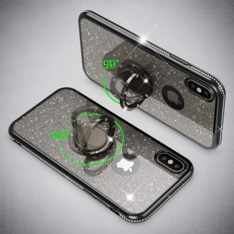 ETUI POKROWIEC APPLE IPHONE X/XS CASE SILIKONOWE CZARNE BŁYSZCZĄCE PLECKI ETUI POKROWIEC APPLE IPHONE X/XS CASE SILIKONOWE CZARNE BŁYSZCZĄCE PLECKI