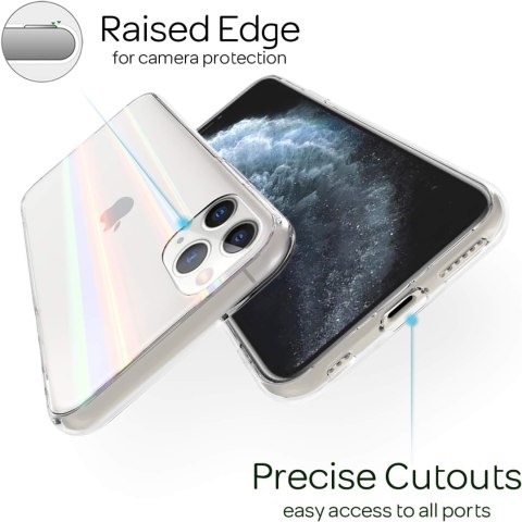 ETUI POKROWIEC DO APPLE IPHONE 11 PRO MAX CASE BEZBARWNE HOLOGRAMOWE PLECKI ETUI POKROWIEC DO APPLE IPHONE 11 PRO MAX CASE BEZBARWNE HOLOGRAMOWE PLECKI