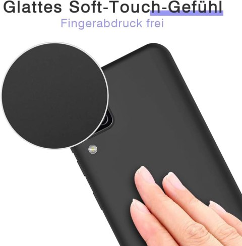 ETUI POKROWIEC DO SAMSUNG GALAXY A12 5G CZARNE SILIKONOWE ELASTYCZNE ETUI POKROWIEC DO SAMSUNG GALAXY A12 5G CZARNE SILIKONOWE ELASTYCZNE