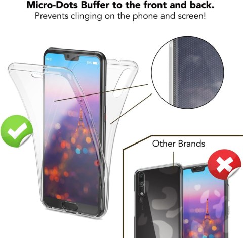 ETUI POKROWIEC DO TELEFONU HUAWEI P20 SOLIDNA WYTRZYMAŁA BEZBARWNA RAMKA ETUI POKROWIEC DO TELEFONU HUAWEI P20 SOLIDNA WYTRZYMAŁA BEZBARWNA RAMKA