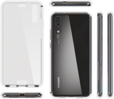 ETUI POKROWIEC DO TELEFONU HUAWEI P20 SOLIDNA WYTRZYMAŁA BEZBARWNA RAMKA ETUI POKROWIEC DO TELEFONU HUAWEI P20 SOLIDNA WYTRZYMAŁA BEZBARWNA RAMKA