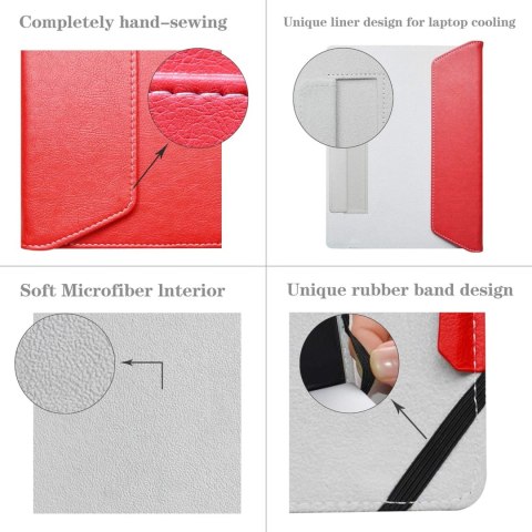 ETUI POKROWIEC Z KLAPKĄ HP CHROMEBOOK X360 12b 12" CASE CZERWONY EKOSKÓRA ETUI POKROWIEC Z KLAPKĄ HP CHROMEBOOK X360 12b 12" CASE CZERWONY EKOSKÓRA
