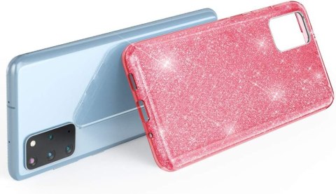 ETUI SAMSUNG GALAXY S20 CASE SILIKONOWY RÓŻOWY BROKAT WYTRZYMAŁY ETUI SAMSUNG GALAXY S20 CASE SILIKONOWY RÓŻOWY BROKAT WYTRZYMAŁY