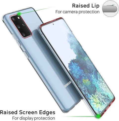 ETUI SAMSUNG GALAXY S20+ POKROWIEC SOLIDNE WYTRZYMAŁE PRZEZROCZYSTE PLECKI ETUI SAMSUNG GALAXY S20+ POKROWIEC SOLIDNE WYTRZYMAŁE PRZEZROCZYSTE PLECKI