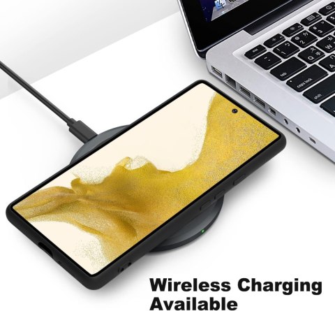ETUI SAMSUNG GALAXY S22+ 5G CZARNE SILIKONOWE BEZ ODCISKÓW PALCÓW ETUI SAMSUNG GALAXY S22+ 5G CZARNE SILIKONOWE BEZ ODCISKÓW PALCÓW