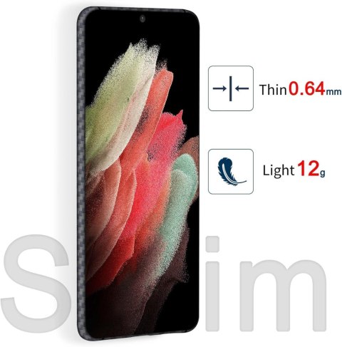 ETUI SAMSUNG GALAXY S22 ULTRA 6.8" CASE CZARNY JAK CARBON