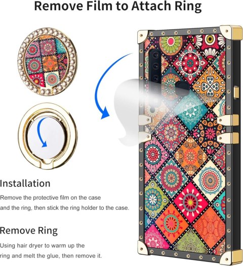 ETUI SILIKONOWE SAMSUNG GALAXY A9 2018 CASE MAROKAŃSKIE WZORY MANDALE +RING ETUI SILIKONOWE SAMSUNG GALAXY A9 2018 CASE MAROKAŃSKIE WZORY MANDALE +RING
