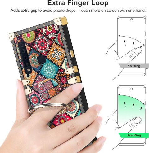 ETUI SILIKONOWE SAMSUNG GALAXY A9 2018 CASE MAROKAŃSKIE WZORY MANDALE +RING ETUI SILIKONOWE SAMSUNG GALAXY A9 2018 CASE MAROKAŃSKIE WZORY MANDALE +RING