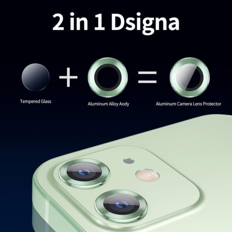 OSŁONA OCZKA APARATU APPLE IPHONE 12/12 MINI 2 SZTUKI SOLIDNA OCHRONA A2176 OSŁONA OCZKA APARATU APPLE IPHONE 12/12 MINI 2 SZTUKI SOLIDNA OCHRONA A2176