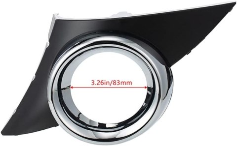 OSŁONA REFLEKTORA PRZECIWMGIELNEGO PRZEDNI LEWY CHROM 207 Sport 2006-2009 OSŁONA REFLEKTORA PRZECIWMGIELNEGO PRZEDNI LEWY CHROM 207 Sport 2006-2009
