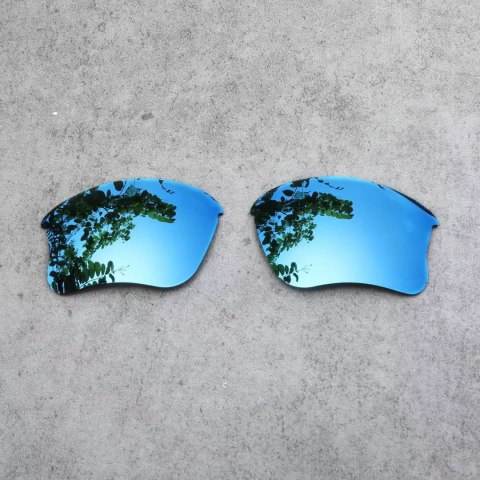 SZKŁA WYMIENNE DO OKULARÓW OAKLEY FLAK JACKET XLJ UV NIEBIESKIE UV 2szt
