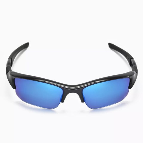 SZKŁA WYMIENNE DO OKULARÓW OAKLEY FLAK JACKET XLJ UV NIEBIESKIE UV 2szt