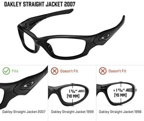SZKŁA WYMIENNE DO OKULARÓW OAKLEY STRAIGHT 2.0 POLARYZACYJNE CZARNE 2szt SZKŁA WYMIENNE DO OKULARÓW OAKLEY STRAIGHT 2.0 POLARYZACYJNE CZARNE 2szt