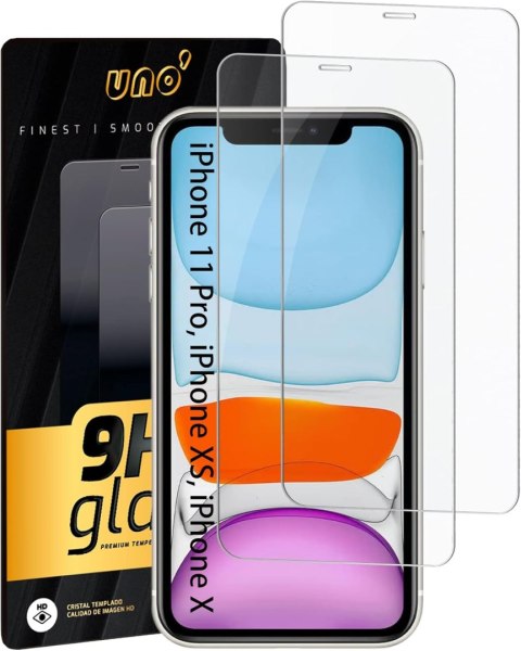 SZKŁO HARTOWANE APPLE IPHONE 11 PRO / IPHONE XS SOLIDNE WYTRZYMAŁE 2 SZTUKI SZKŁO HARTOWANE APPLE IPHONE 11 PRO / IPHONE XS SOLIDNE WYTRZYMAŁE 2 SZTUKI