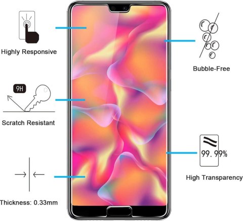SZKŁO HARTOWANE DO TELEFONU HUAWEI P20 SOLIDNE WYTZYMAŁE 2 SZTUKI SZKŁO HARTOWANE DO TELEFONU HUAWEI P20 SOLIDNE WYTZYMAŁE 2 SZTUKI
