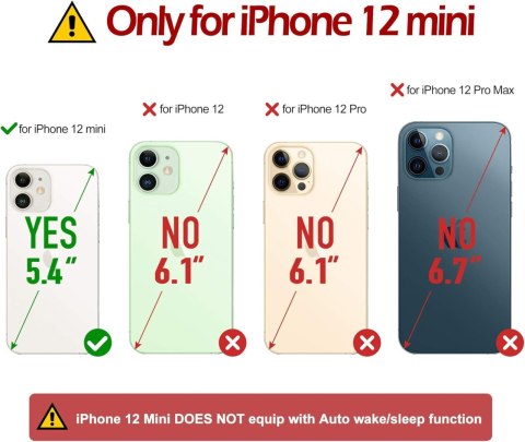 ZAMYKANE ETUI DO APPLE IPHONE 12 MINI CZERWONE RKO SKÓRA A2176 ZAMYKANE ETUI DO APPLE IPHONE 12 MINI CZERWONE RKO SKÓRA A2176