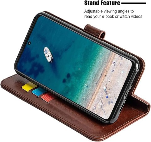 ZAMYKANE ETUI DO BLACKVIEW A100 EKO SKÓRA BRĄZOWA ZAPIĘCIE MAGNETYCZNE ZAMYKANE ETUI DO BLACKVIEW A100 EKO SKÓRA BRĄZOWA ZAPIĘCIE MAGNETYCZNE