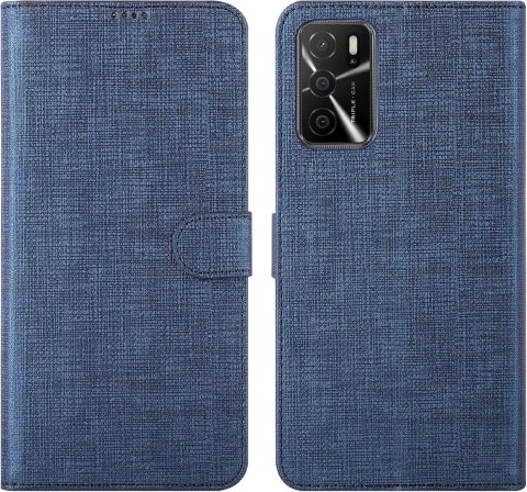 ZAMYKANE ETUI OPPO A16 2021 NIEBIESKI CASE Z KLAPKĄ ZAPIĘCIE MAGNETYCZNE ZAMYKANE ETUI OPPO A16 2021 NIEBIESKI CASE Z KLAPKĄ ZAPIĘCIE MAGNETYCZNE