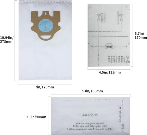 10x WORKI do ODKURZACZA 4X FILTRY MIELE C2 C3 HOOVER S8000 S5000 S2000 FJM 10x WORKI do ODKURZACZA 4X FILTRY MIELE C2 C3 HOOVER S8000 S5000 S2000 FJM