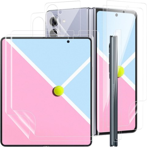 2X FOLIA OCHRONNA PRZÓD TYŁ SAMSUNG GALAXY Z FOLD 5 PEŁNA OCHRONA SM-F946B 2X FOLIA OCHRONNA PRZÓD TYŁ SAMSUNG GALAXY Z FOLD 5 PEŁNA OCHRONA SM-F946B