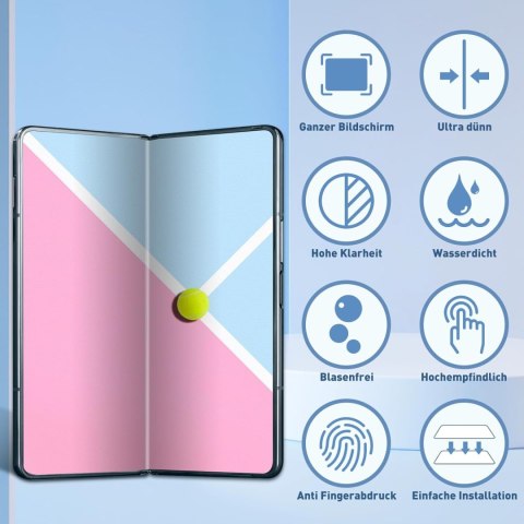 2X FOLIA OCHRONNA PRZÓD TYŁ SAMSUNG GALAXY Z FOLD 5 PEŁNA OCHRONA SM-F946B 2X FOLIA OCHRONNA PRZÓD TYŁ SAMSUNG GALAXY Z FOLD 5 PEŁNA OCHRONA SM-F946B