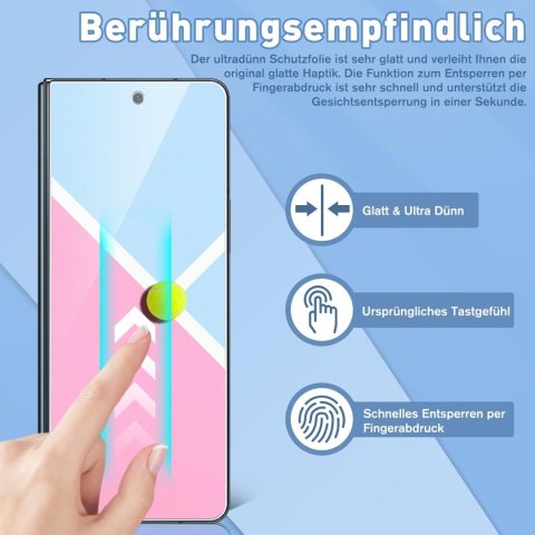 2X FOLIA OCHRONNA PRZÓD TYŁ SAMSUNG GALAXY Z FOLD 5 PEŁNA OCHRONA SM-F946B 2X FOLIA OCHRONNA PRZÓD TYŁ SAMSUNG GALAXY Z FOLD 5 PEŁNA OCHRONA SM-F946B