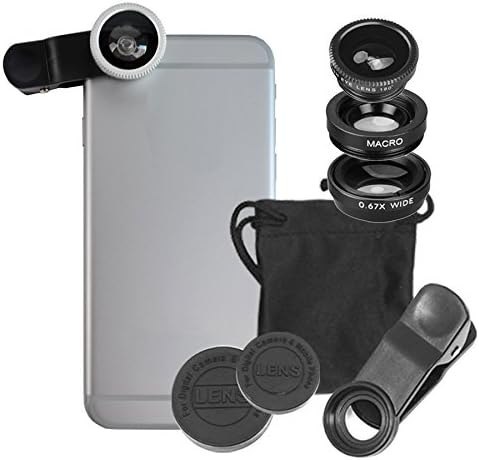 3x OBIEKTYW MAKRO FISH EYE 180° SZEROKOKĄTNY 0,67 UNIWERSALNY do TELEFONU 3x OBIEKTYW MAKRO FISH EYE 180° SZEROKOKĄTNY 0,67 UNIWERSALNY do TELEFONU