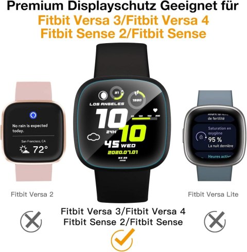 4x FOLIA OCHRONNA SMARTWATCH GOOGLE FITBIT VERSA 3/VERSA 4 WYSOKA CZUŁOŚĆ 4x FOLIA OCHRONNA SMARTWATCH GOOGLE FITBIT VERSA 3/VERSA 4 WYSOKA CZUŁOŚĆ