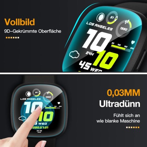 4x FOLIA OCHRONNA SMARTWATCH GOOGLE FITBIT VERSA 3/VERSA 4 WYSOKA CZUŁOŚĆ 4x FOLIA OCHRONNA SMARTWATCH GOOGLE FITBIT VERSA 3/VERSA 4 WYSOKA CZUŁOŚĆ